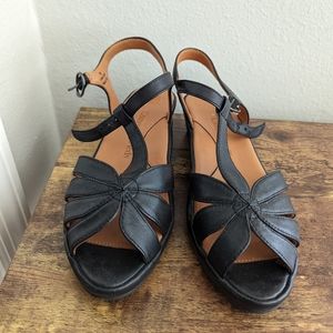 L'AMOUR DES PIEDS Boqin Wedge Strappy Sandals